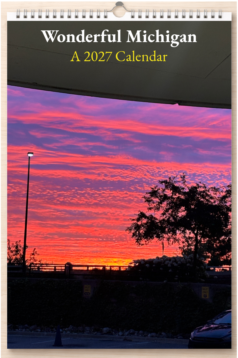 Wonderful Michigan: A 2027 Calendar