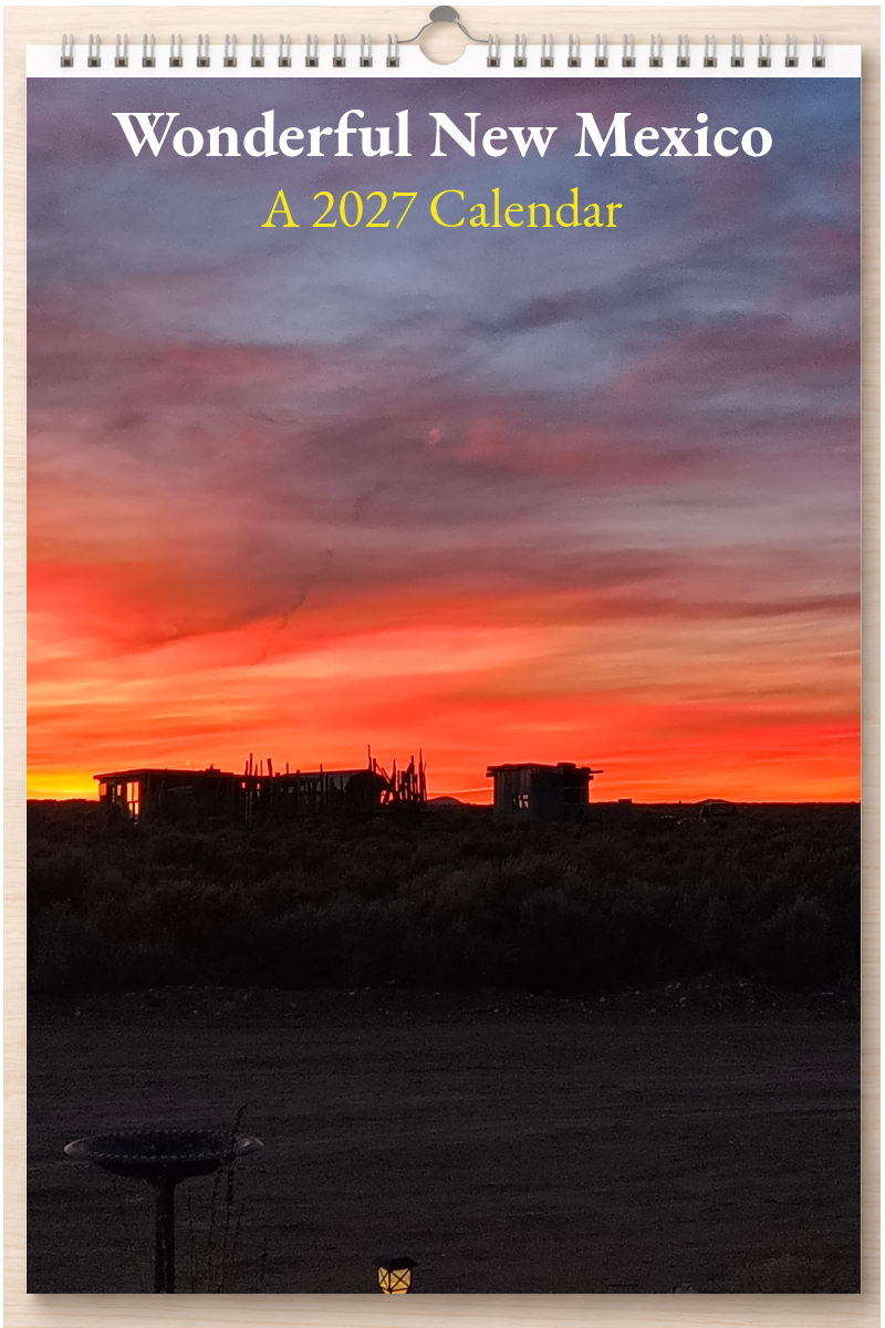 Wonderful New Mexico: A 2027 Calendar