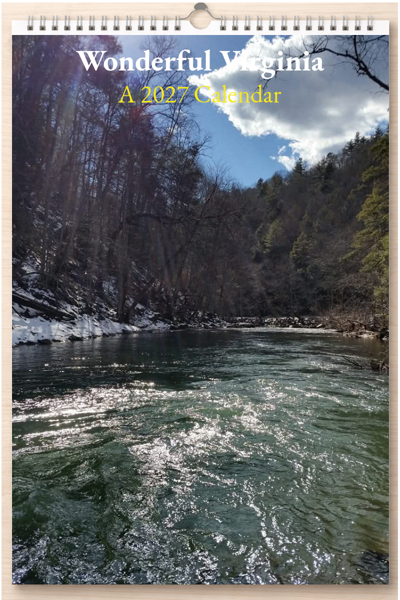 Wonderful Virginia: A 2027 Calendar