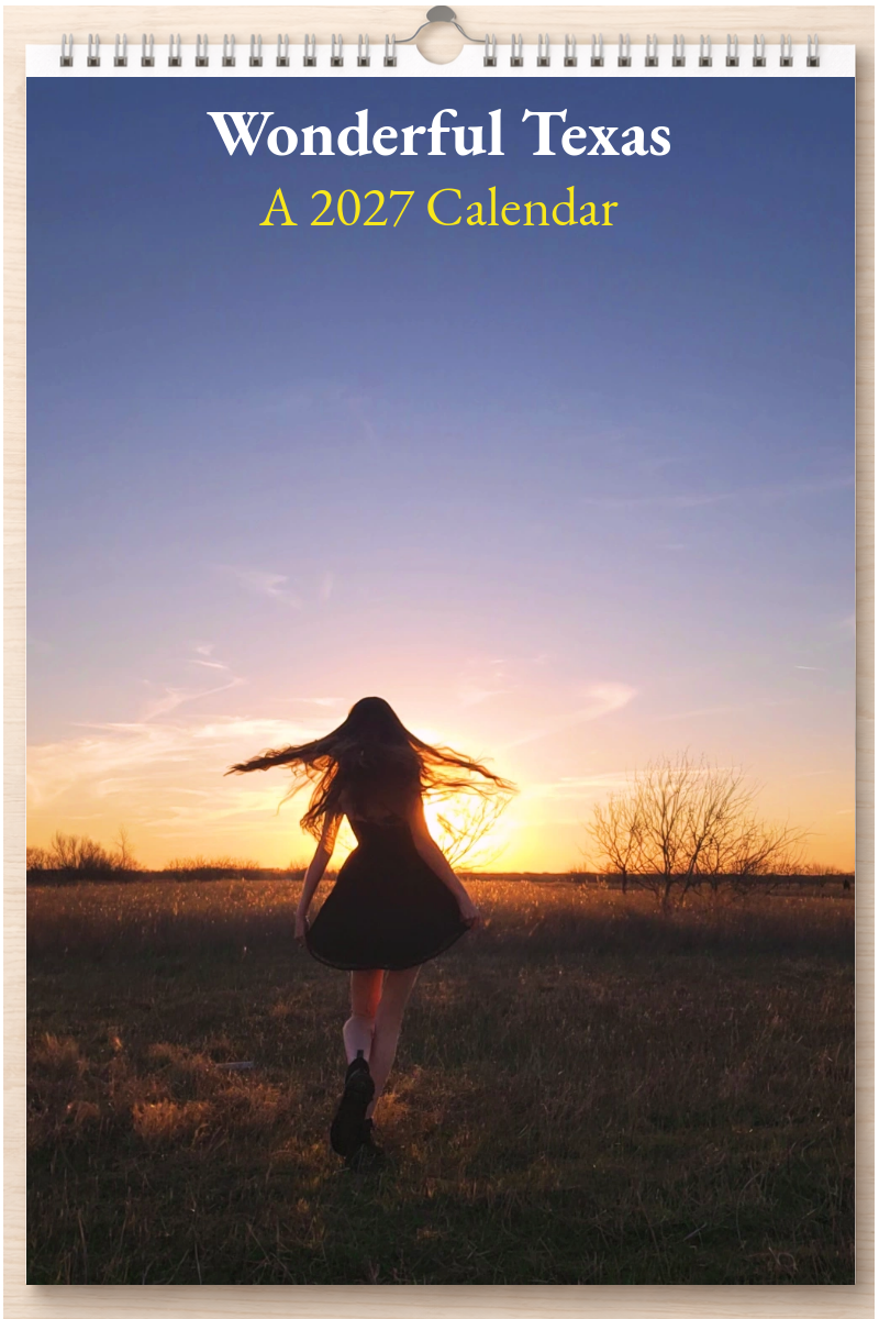 Wonderful Texas: A 2027 Calendar