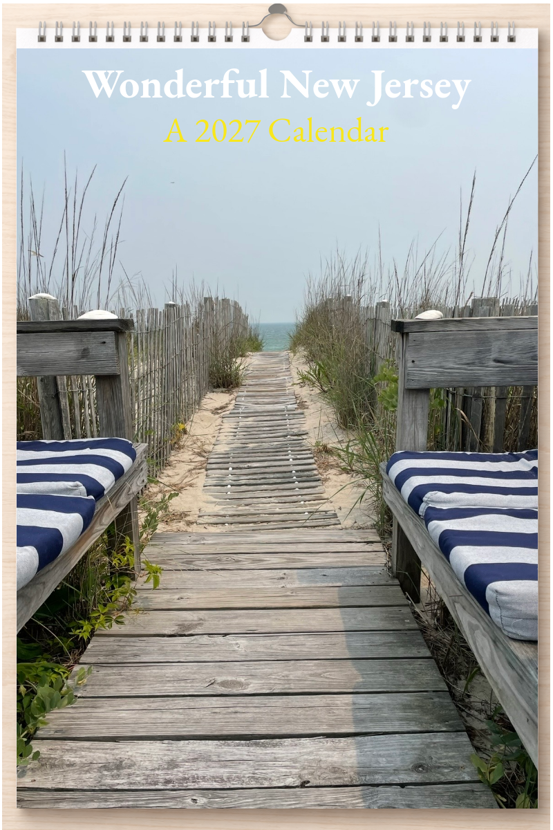 Wonderful New Jersey: A 2027 Calendar