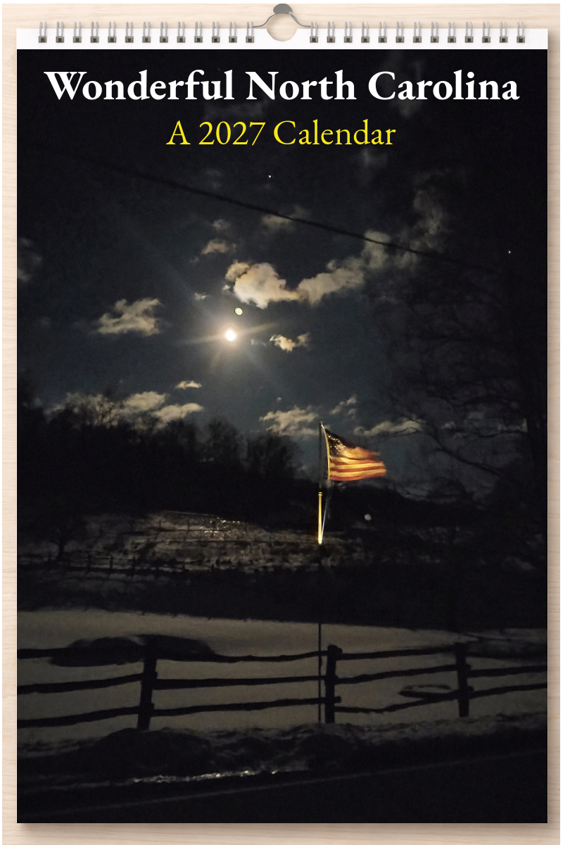Wonderful North Carolina: A 2027 Calendar