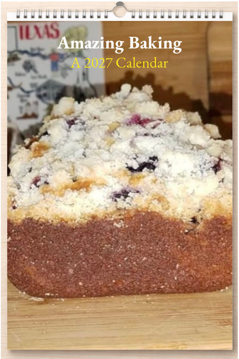 Amazing Baking: A 2027 Calendar