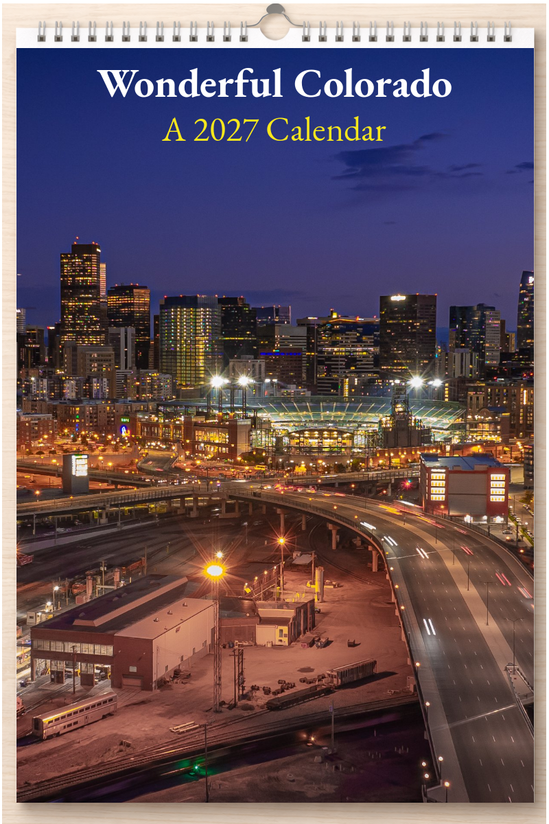Wonderful Colorado: A 2027 Calendar