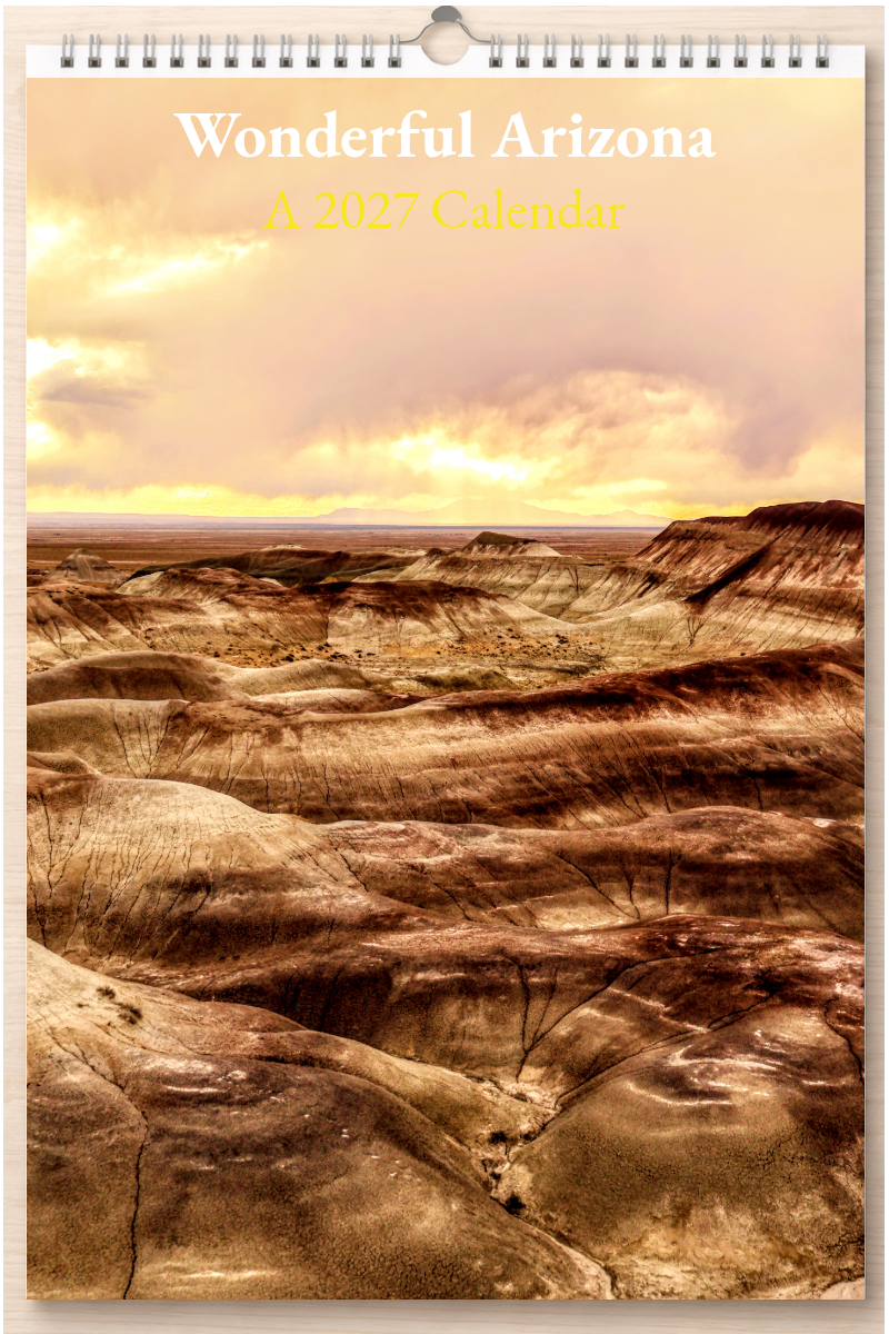 Wonderful Arizona: A 2027 Calendar