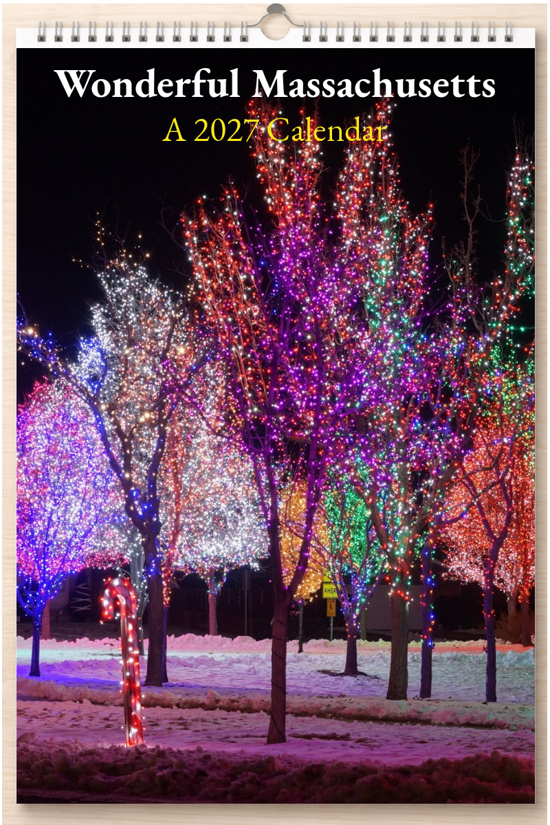Wonderful Massachusetts: A 2027 Calendar