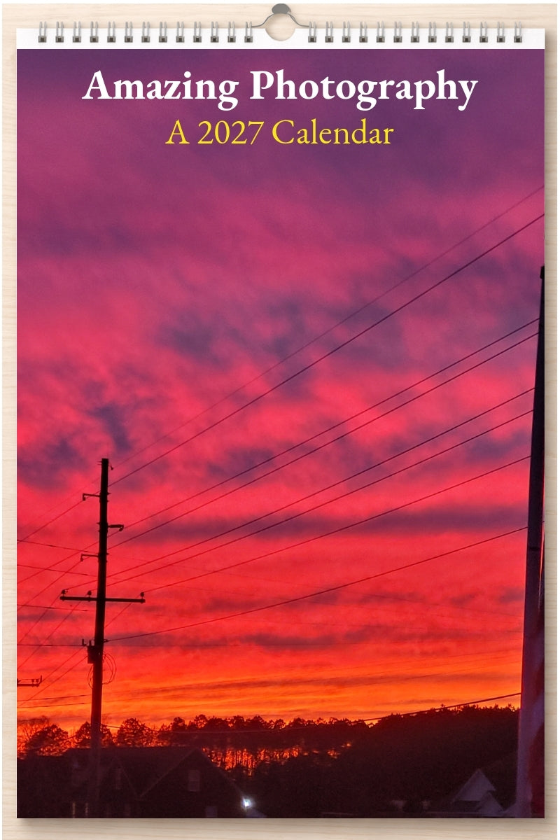 Amazing Photography: A 2027 Calendar