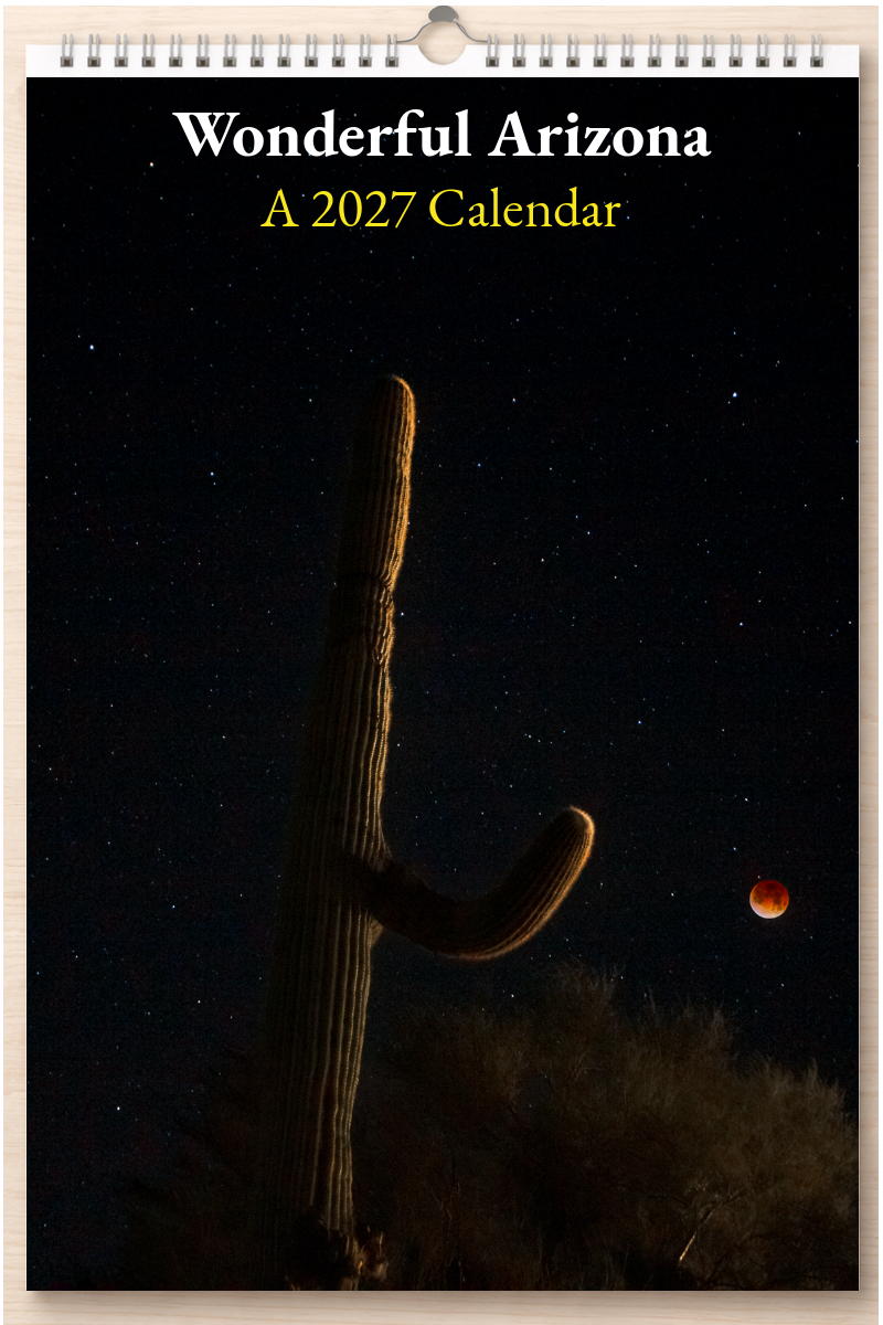 Wonderful Arizona: A 2027 Calendar