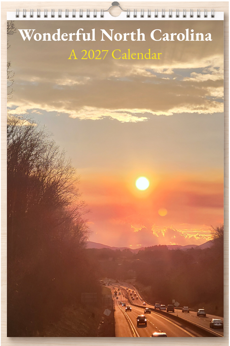 Wonderful North Carolina: A 2027 Calendar
