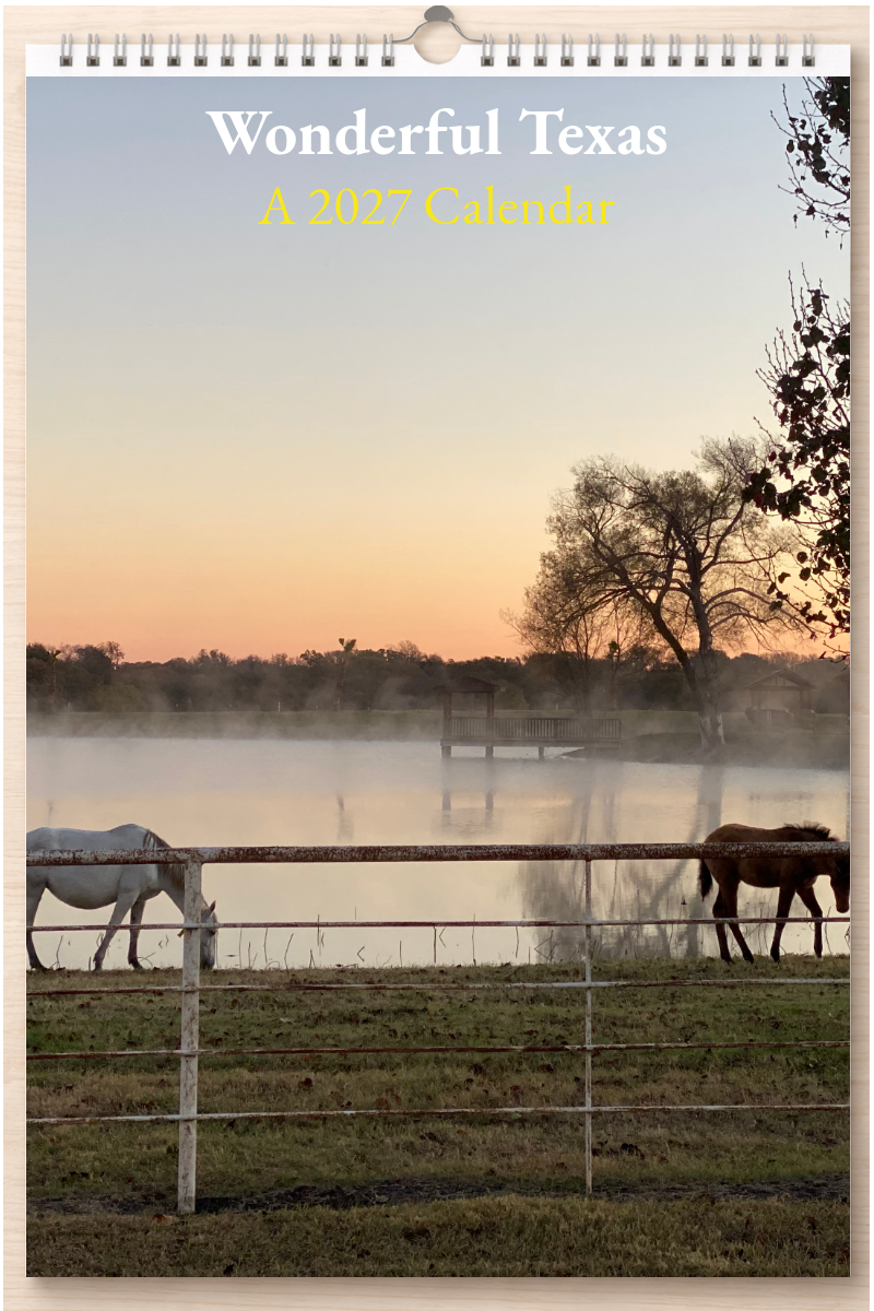 Wonderful Texas: A 2027 Calendar
