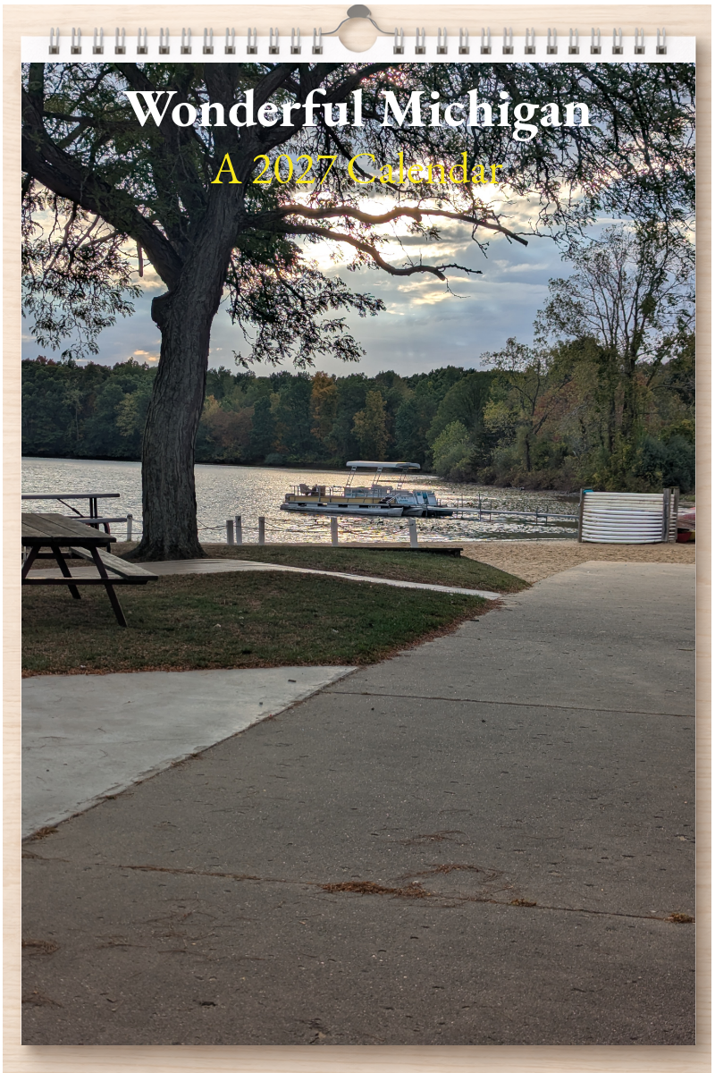 Wonderful Michigan: A 2027 Calendar
