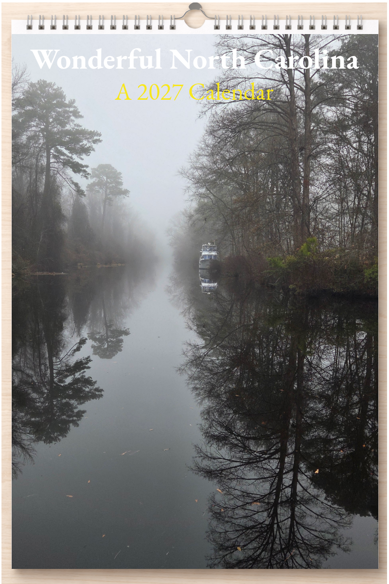 Wonderful North Carolina: A 2027 Calendar