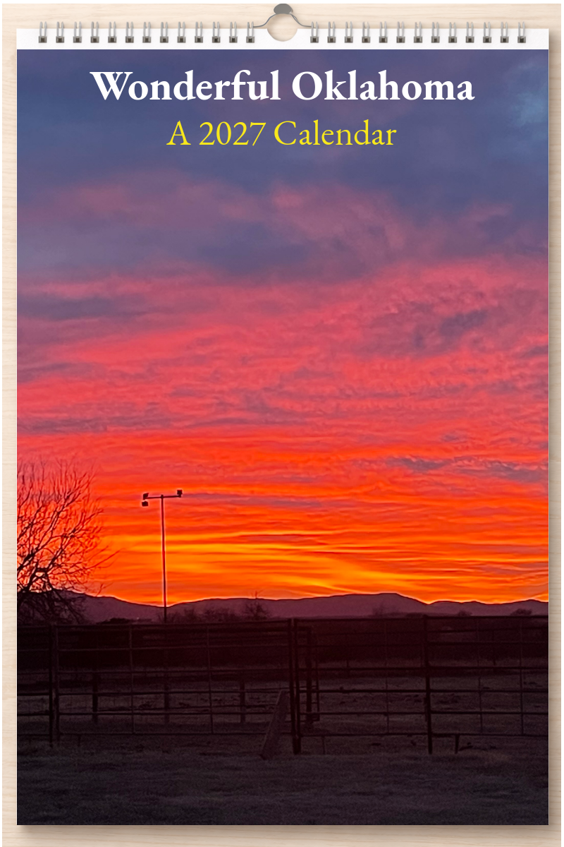 Wonderful Oklahoma: A 2027 Calendar