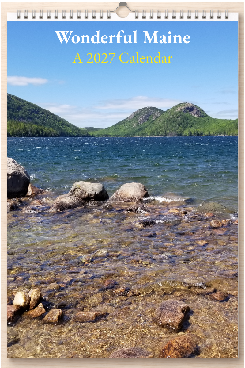 Wonderful Maine: A 2027 Calendar