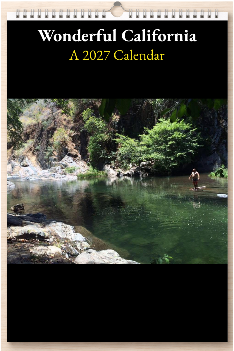 Wonderful California: A 2027 Calendar