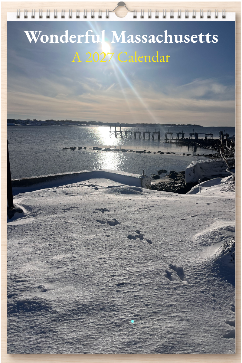 Wonderful Massachusetts: A 2027 Calendar