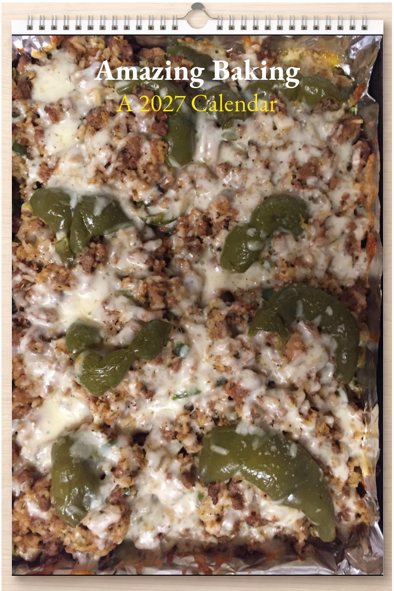 Amazing Baking: A 2027 Calendar