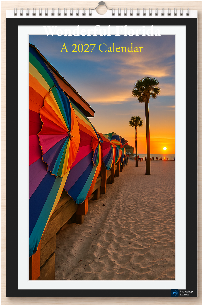Wonderful Florida: A 2027 Calendar
