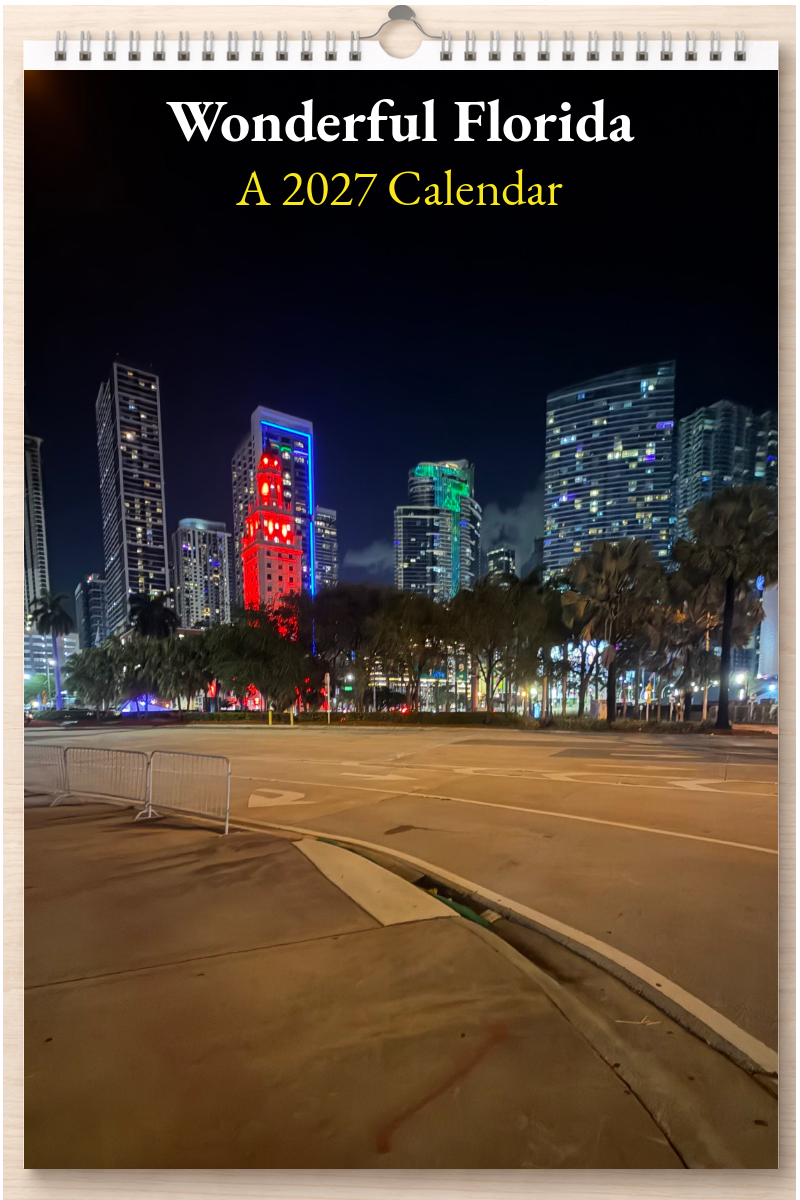 Wonderful Florida: A 2027 Calendar