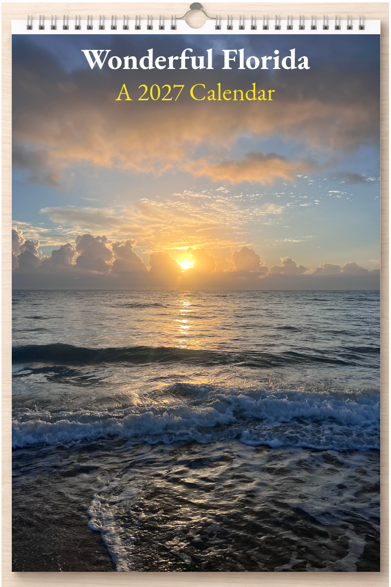Wonderful Florida: A 2027 Calendar