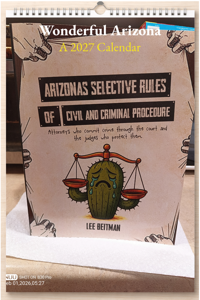Wonderful Arizona: A 2027 Calendar