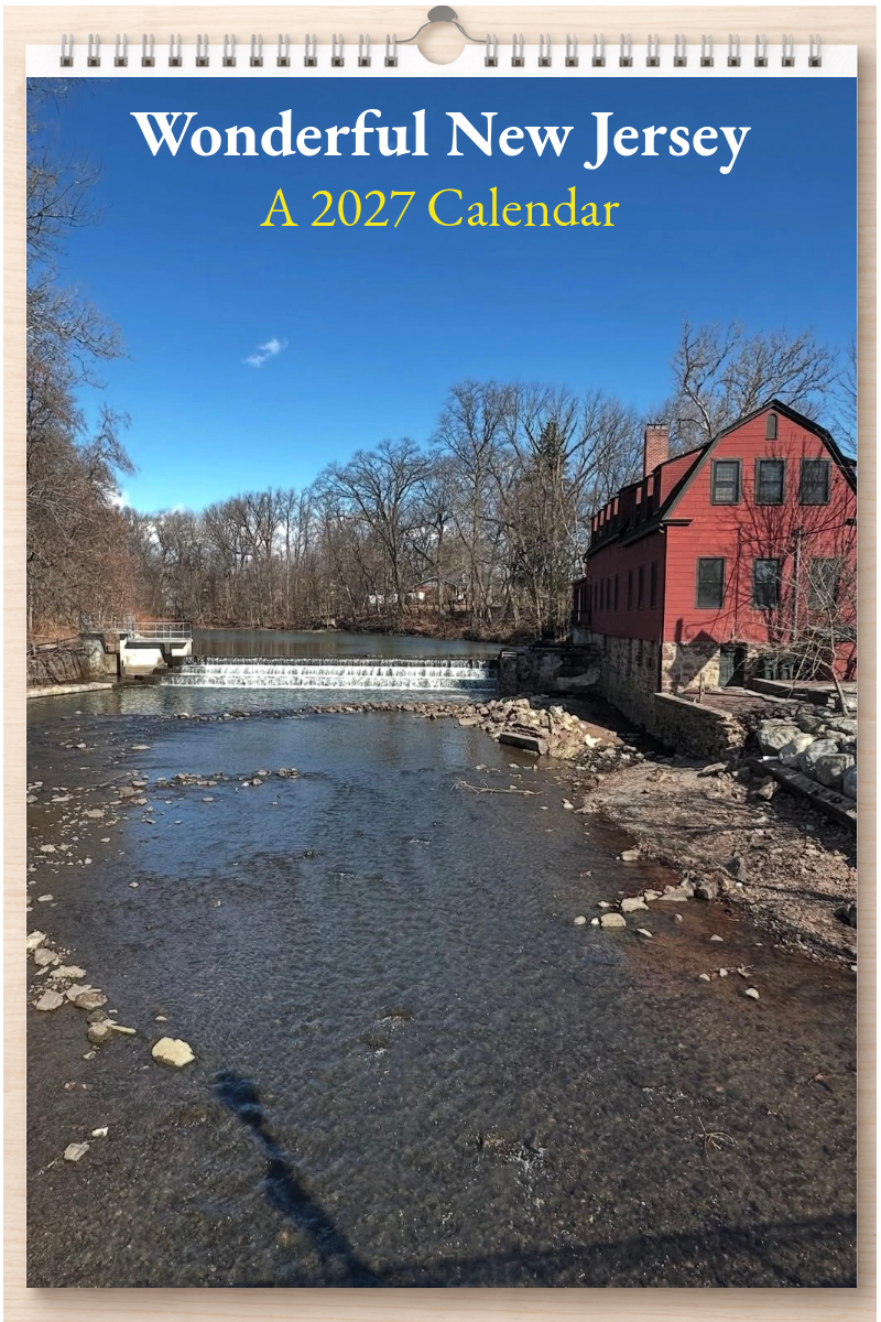 Wonderful New Jersey: A 2027 Calendar