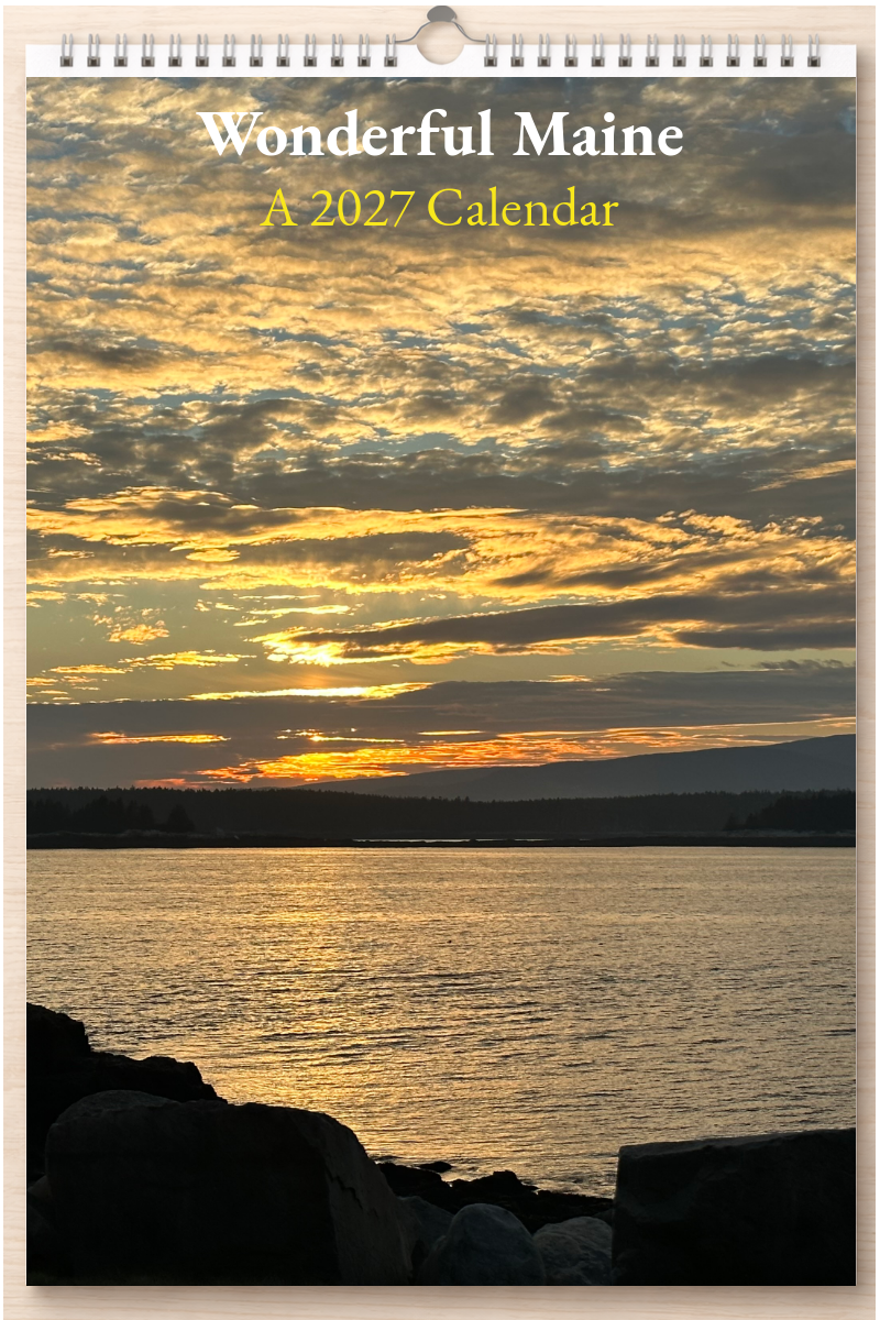 Wonderful Maine: A 2027 Calendar