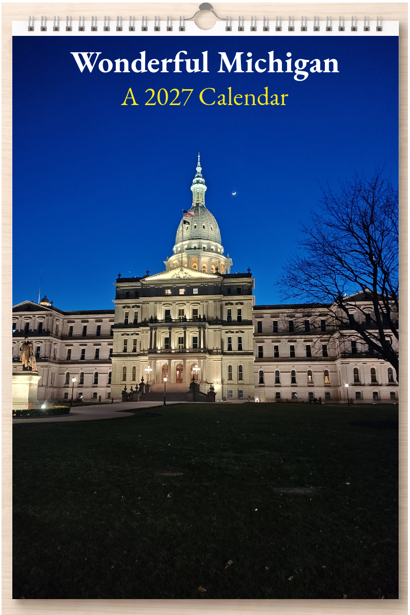 Wonderful Michigan: A 2027 Calendar