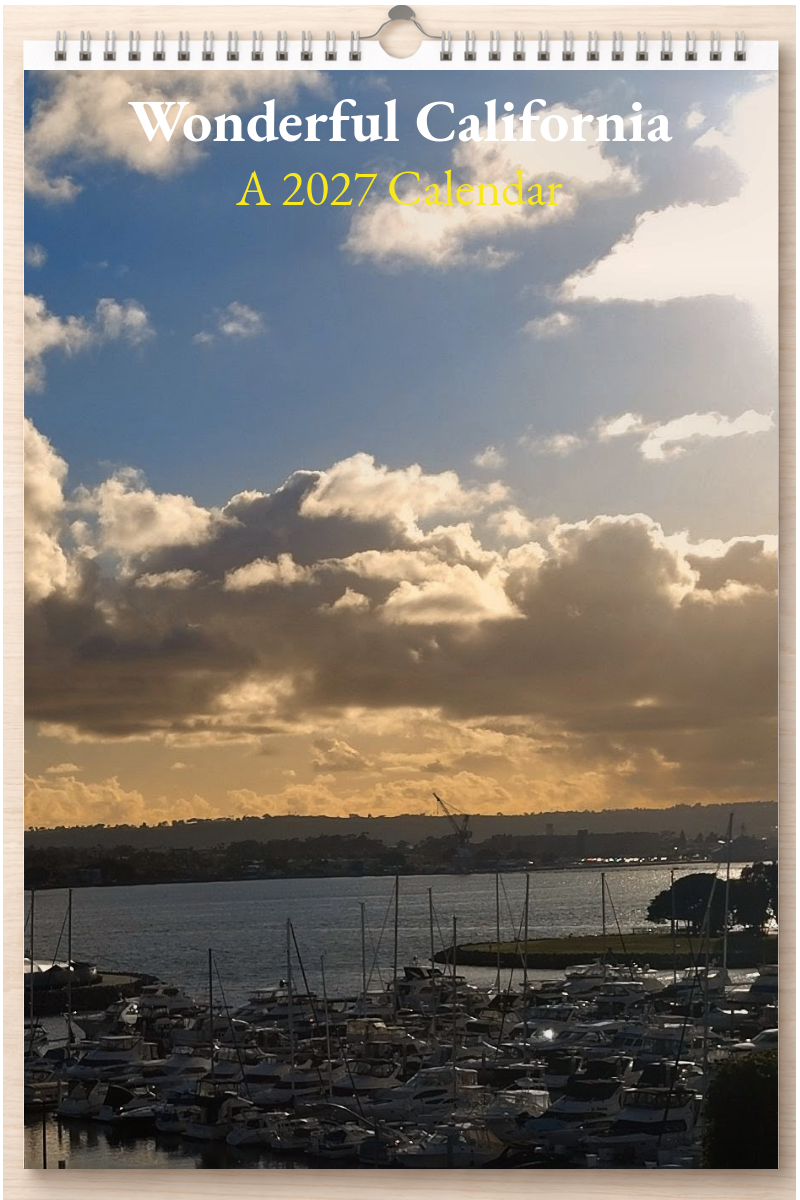 Wonderful California: A 2027 Calendar