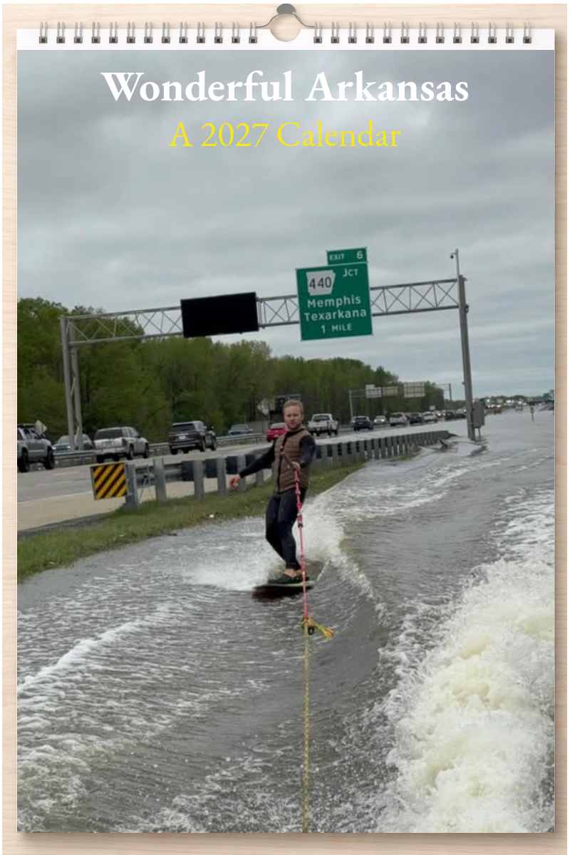 Wonderful Arkansas: A 2027 Calendar
