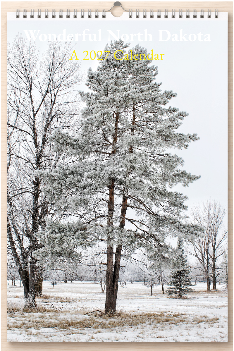 Wonderful North Dakota: A 2027 Calendar