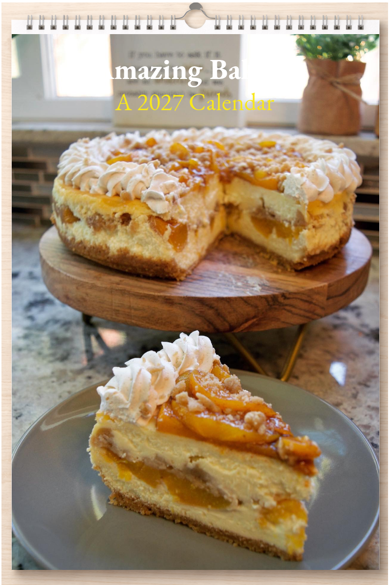 Amazing Baking: A 2027 Calendar
