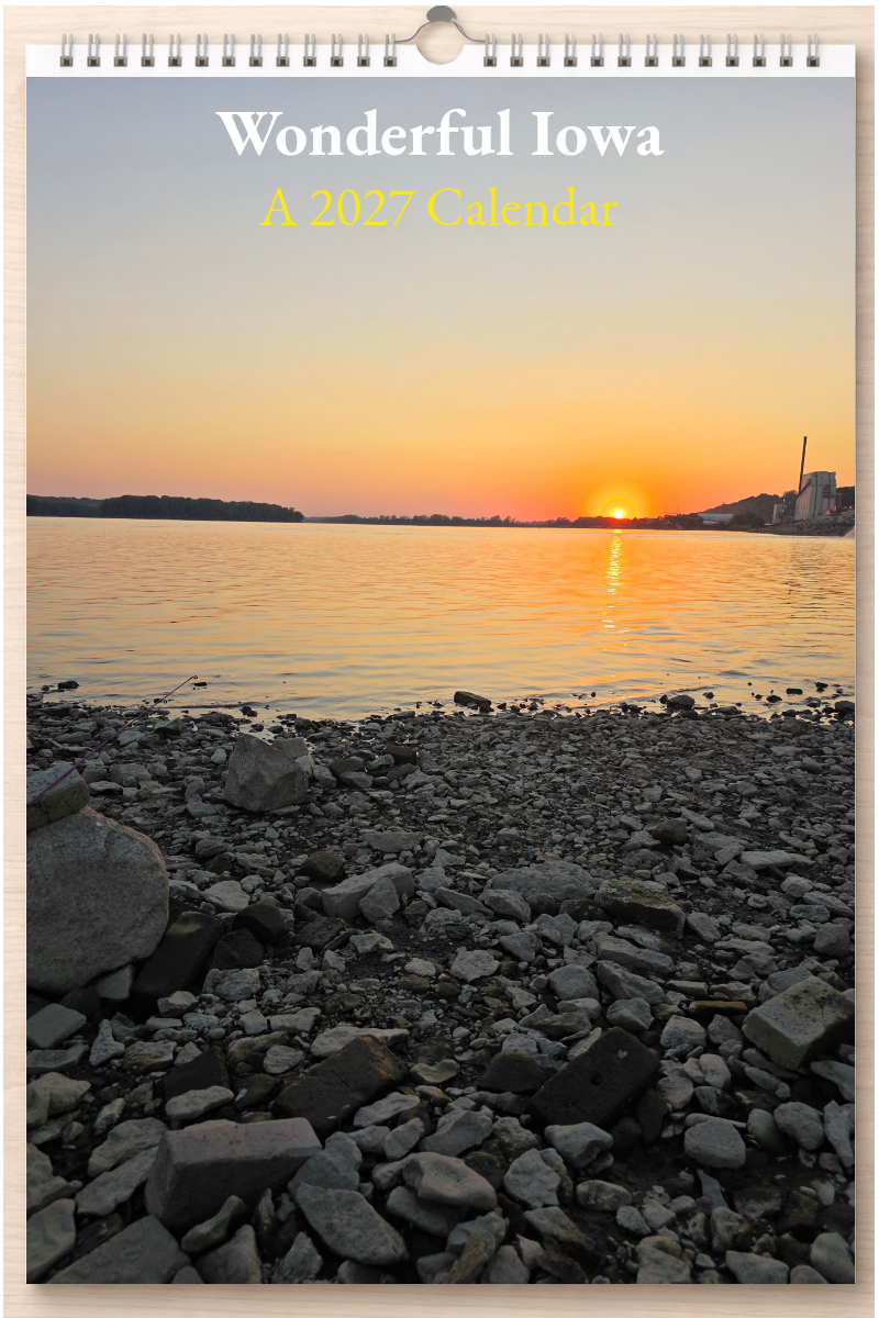 Wonderful Iowa: A 2027 Calendar