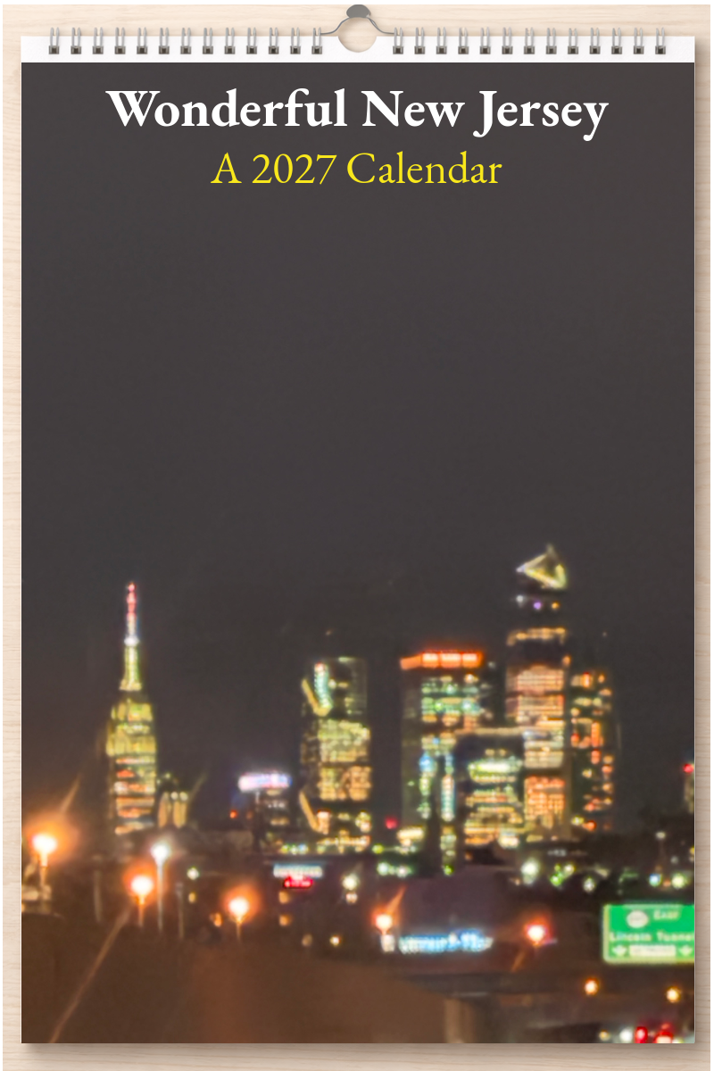 Wonderful New Jersey: A 2027 Calendar