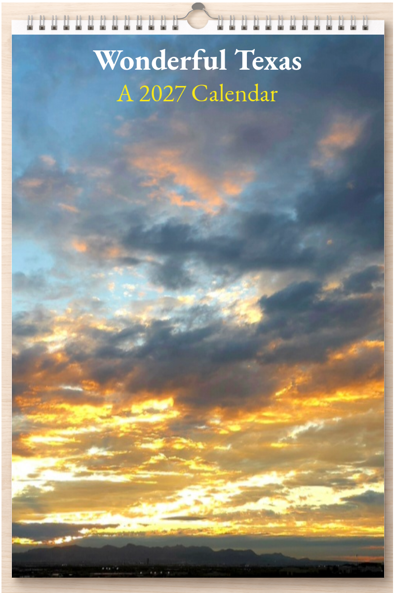 Wonderful Texas: A 2027 Calendar