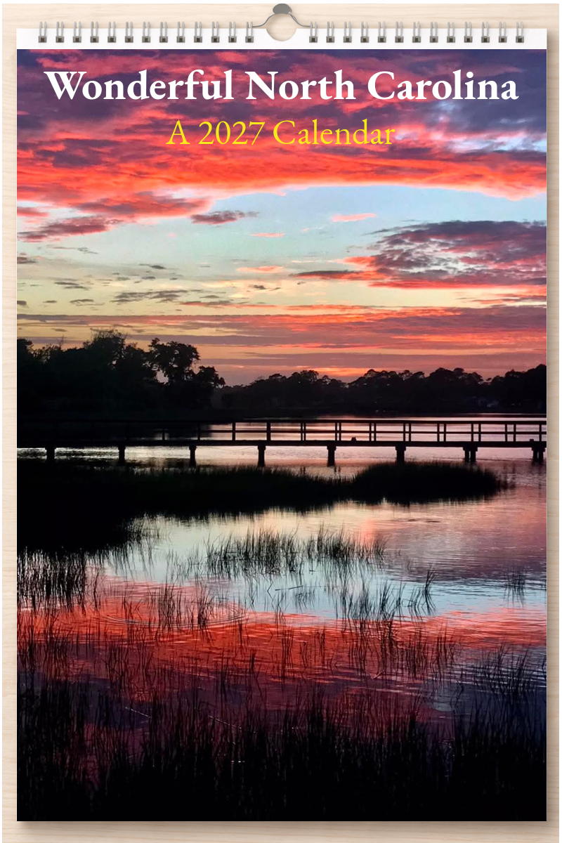 Wonderful North Carolina: A 2027 Calendar