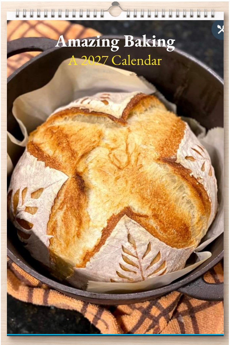 Amazing Baking: A 2027 Calendar
