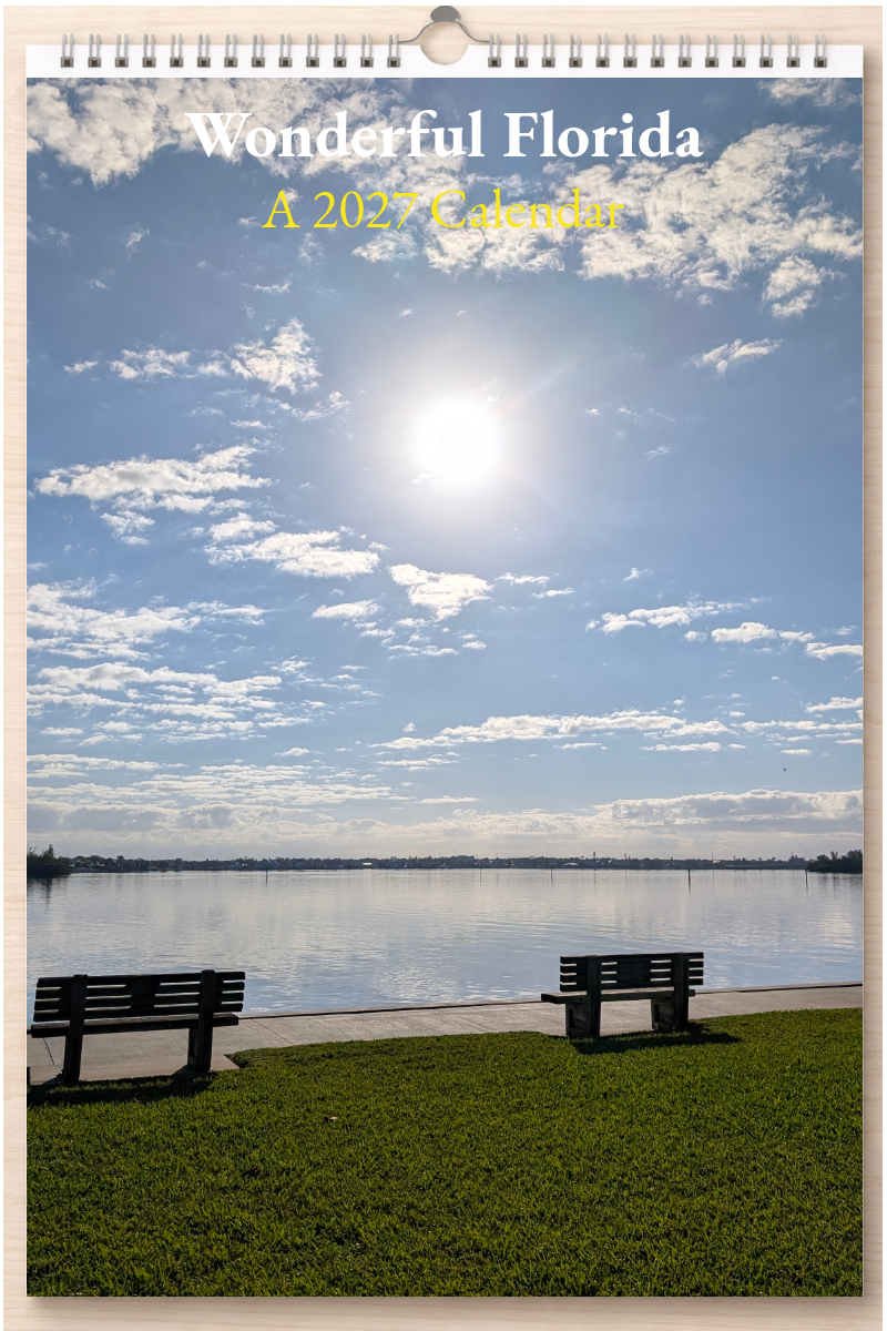 Wonderful Florida: A 2027 Calendar