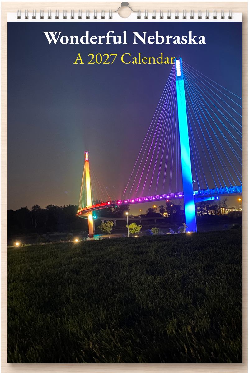Wonderful Nebraska: A 2027 Calendar