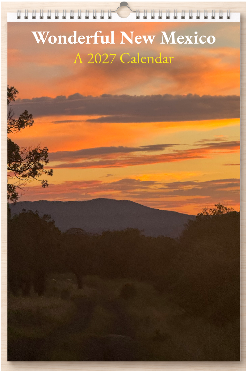 Wonderful New Mexico: A 2027 Calendar