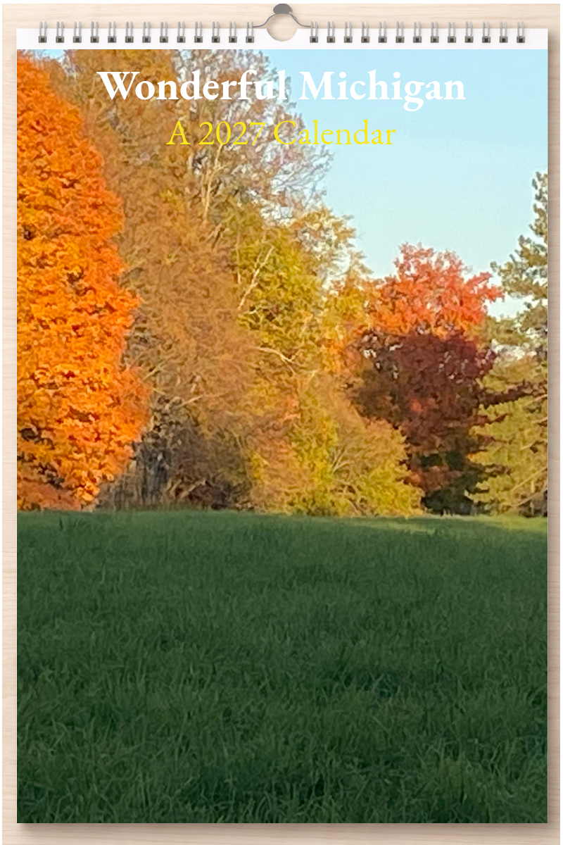 Wonderful Michigan: A 2027 Calendar