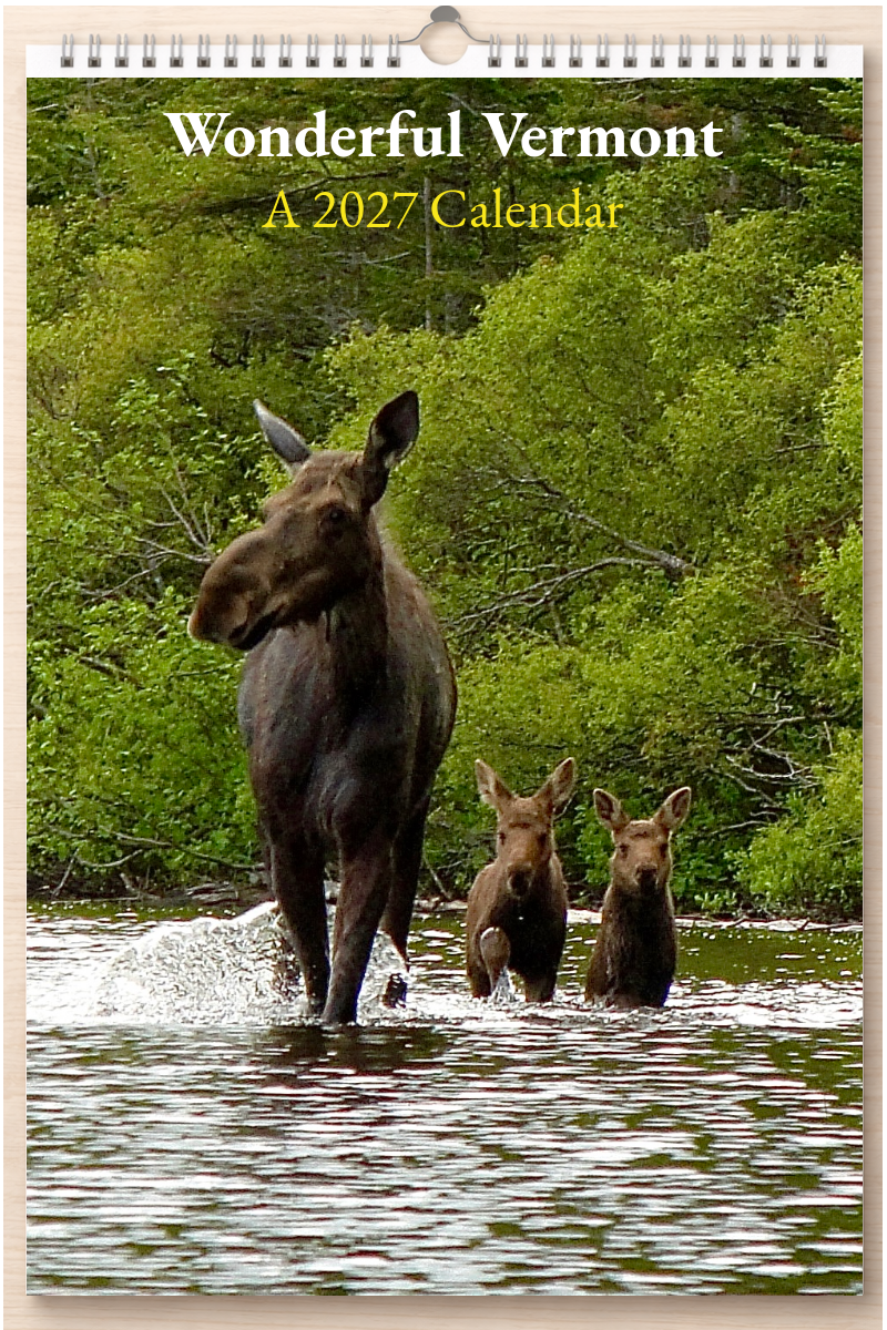 Wonderful Vermont: A 2027 Calendar