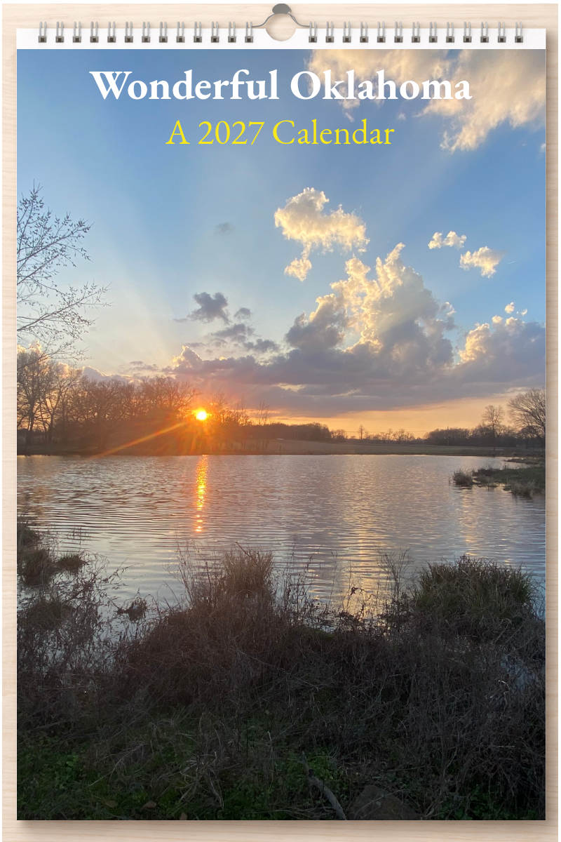 Wonderful Oklahoma: A 2027 Calendar