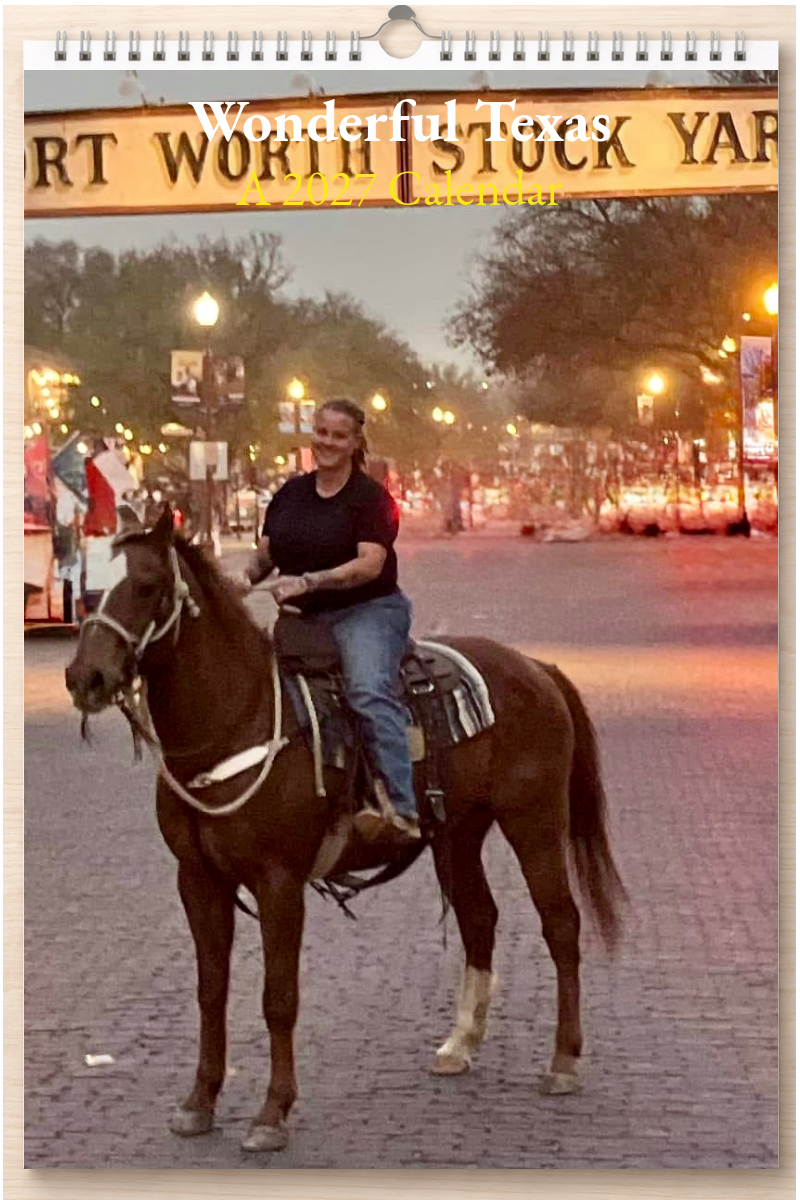Wonderful Texas: A 2027 Calendar