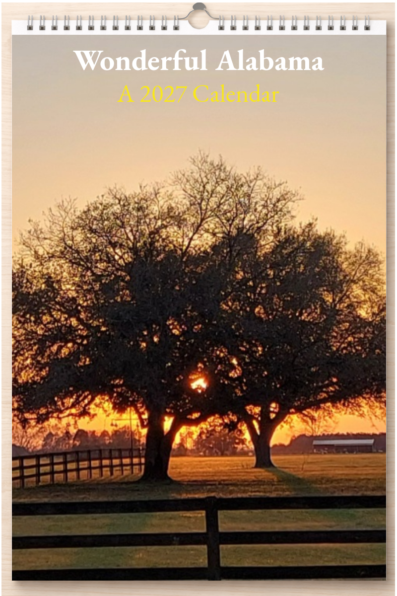 Wonderful Alabama: A 2027 Calendar
