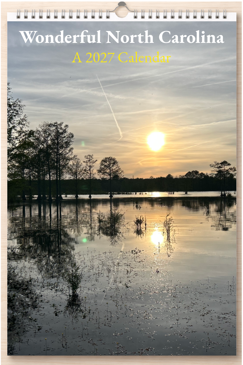 Wonderful North Carolina: A 2027 Calendar