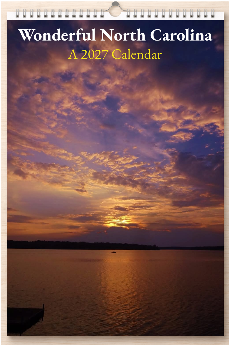 Wonderful North Carolina: A 2027 Calendar