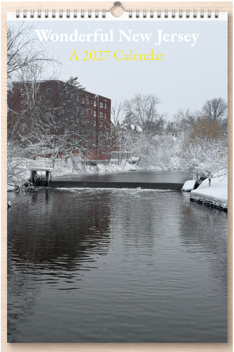 Wonderful New Jersey: A 2027 Calendar