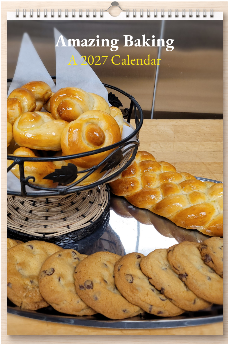 Amazing Baking: A 2027 Calendar