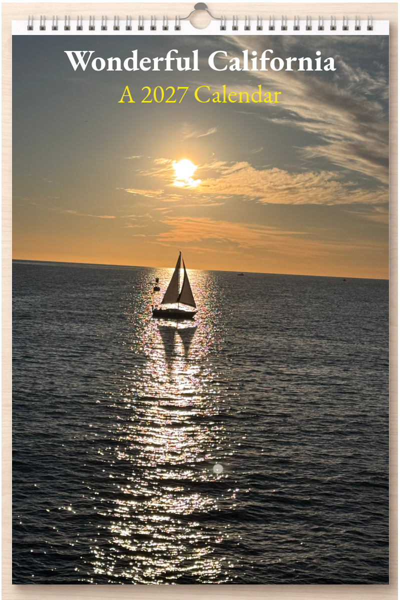 Wonderful California: A 2027 Calendar